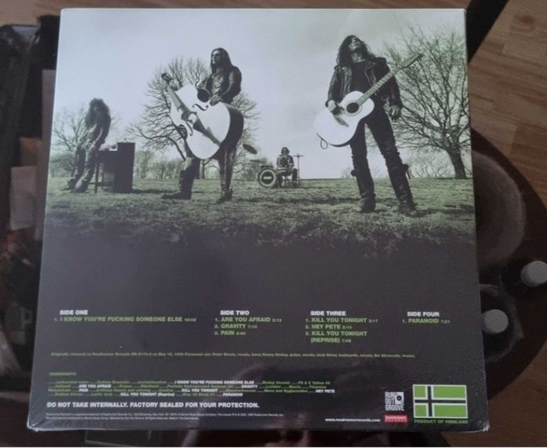 Type O Negative ‎– The Origin Of The  Feces Limited Edition Numbered