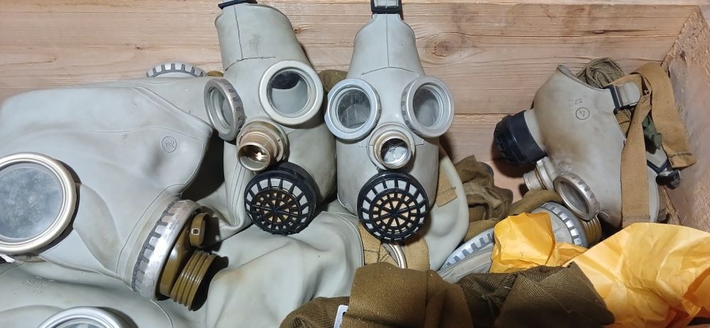 Протигаз гп5 (сумка,фільтр,маска.)все нове різні розміри