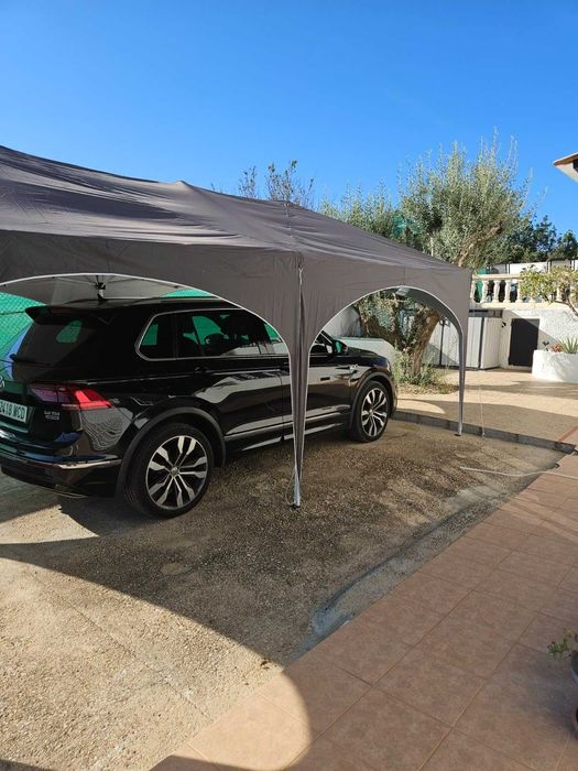 F1182 Tenda 3 x 6 m dobrável e resistente montagem rápida