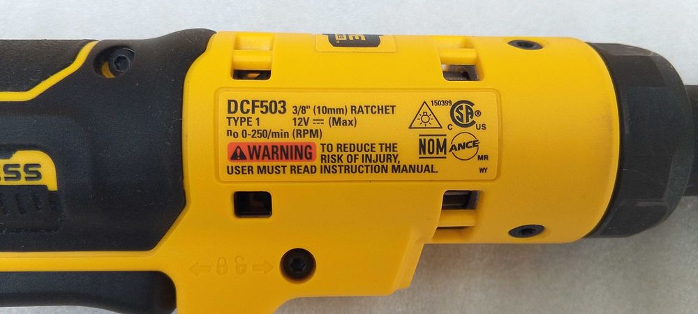 Гайковерт трещітка Dewalt DCF503 Xtreme, Оригінал, США