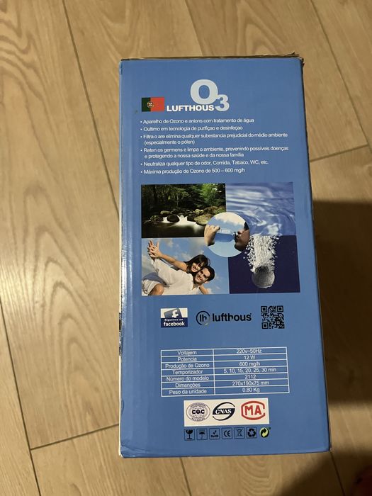 Filtro de ozonio para agu