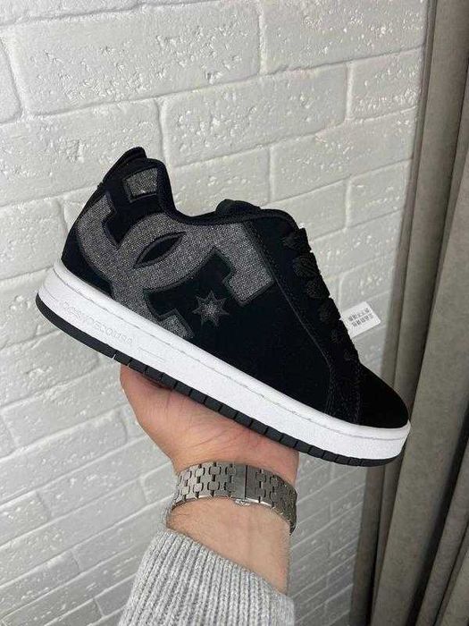 !SALE! DC Shoes Court Graffik Black/Grey 36 37 38 39 40 41 42 43 44 45