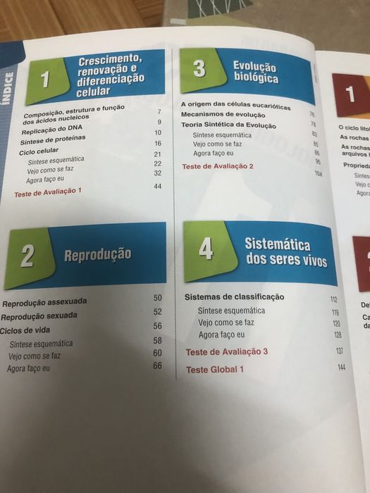 Livro preparar os testes Biologia e Geologia 11 ano