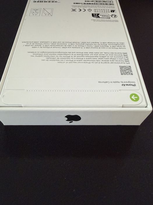 Iphone Air Space Black 256GB Novo