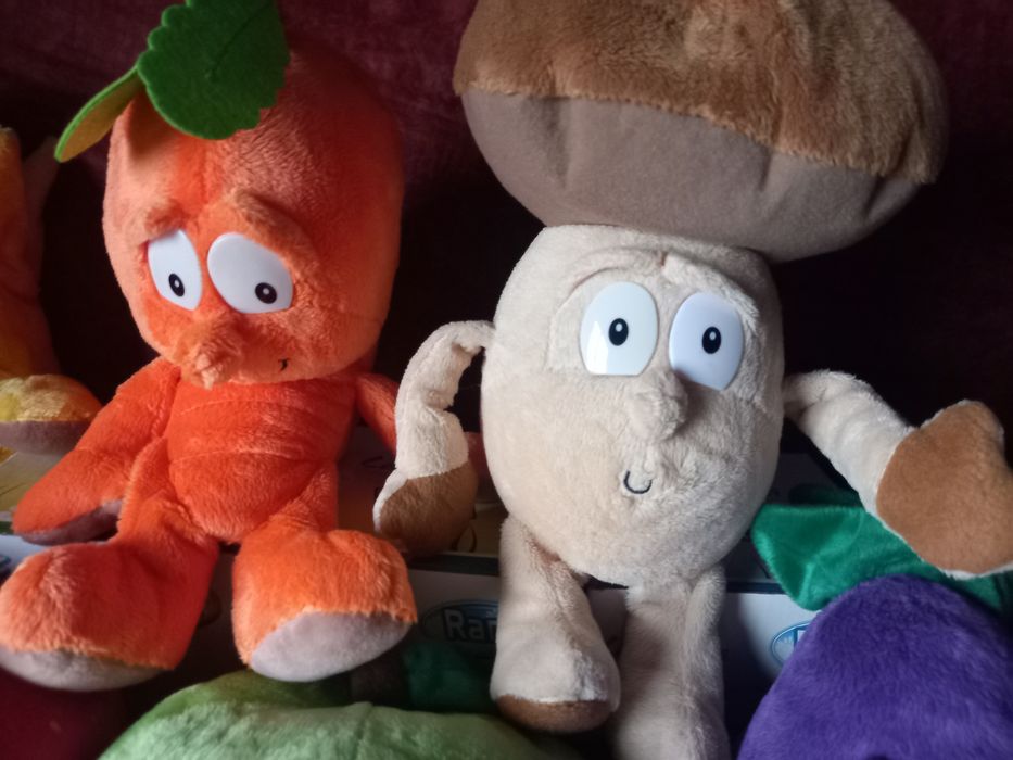 8 peluches de coleção