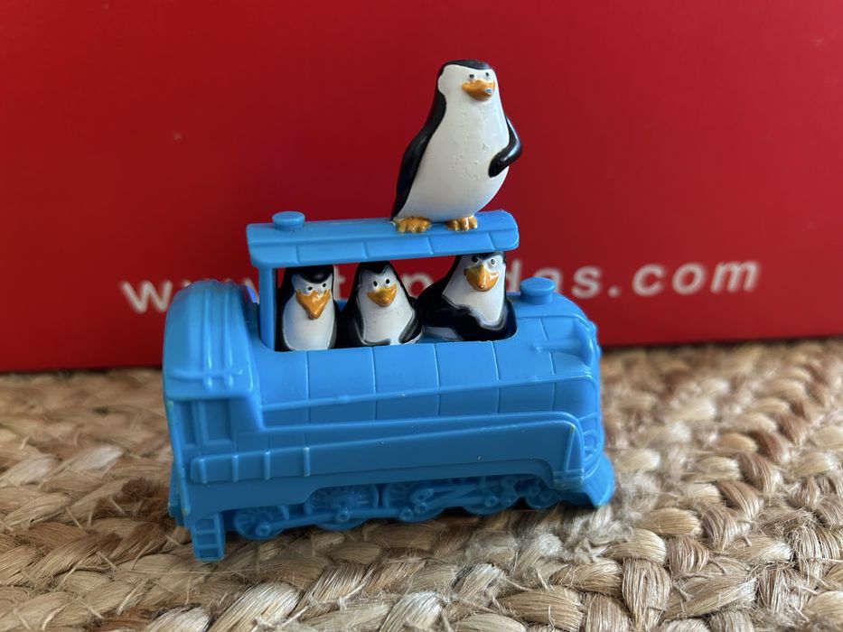 Bonecos dos Pinguins de Madagascar