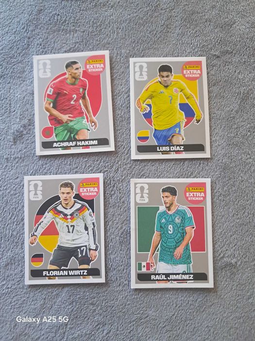 Cromos extra strickers