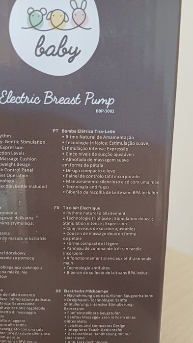 Bomba de tirar leite eletrica