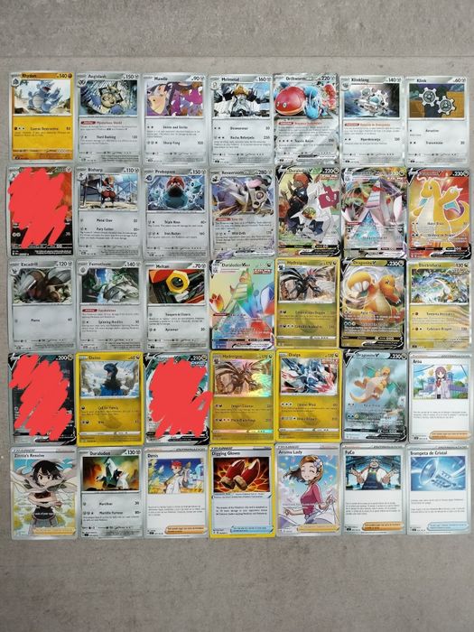 Vendo Cartas do jogo Pokémon