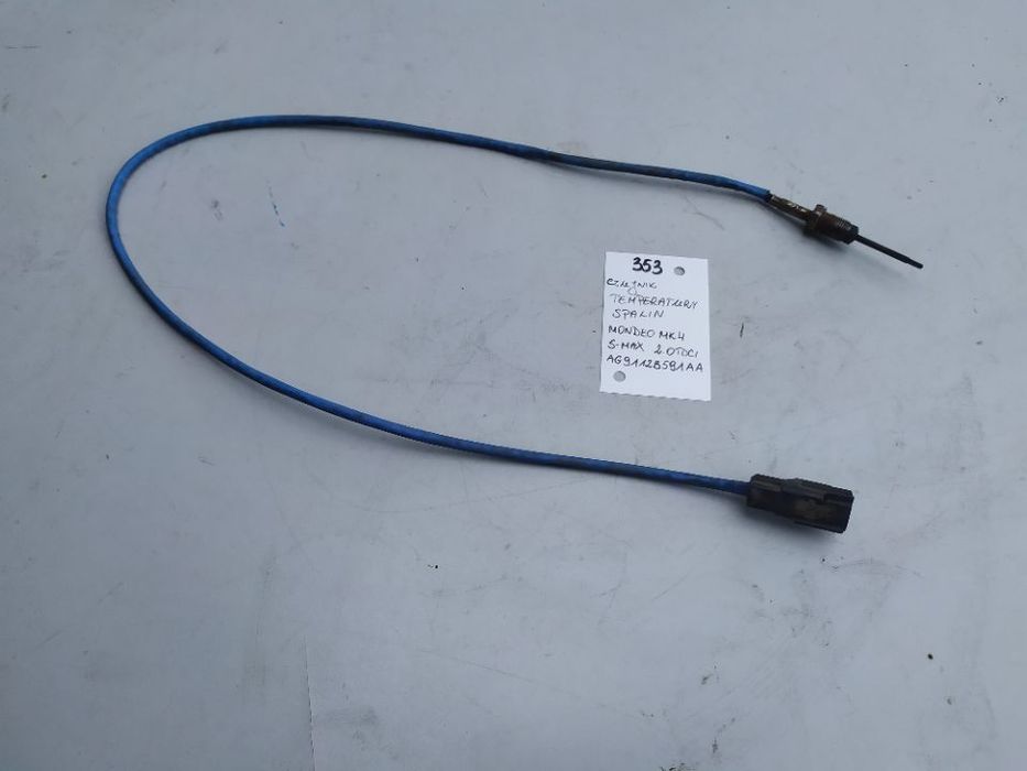 czujnik temperatury spalin mondeo mk4 s-max 2.0 tdci ag9112b591aa