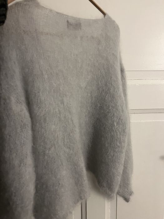 Sweter moher kid moher wool wełna