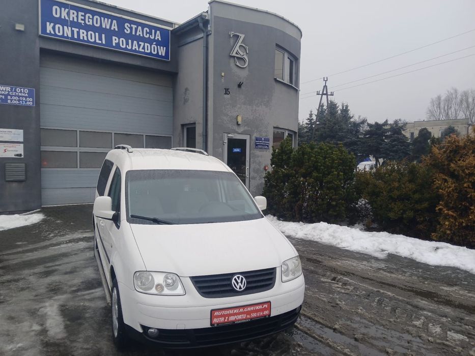 Volkswagen Caddy Rezerwacja do przewozu wózka inawalidzkiego REZERWACJA Rezerwacja