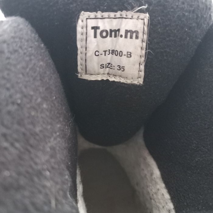 Зимові чоботи Tom.m. 35 р.на хлопчика