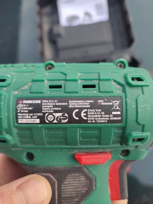 шуруповерт PARKSIDE, ударний дриль.