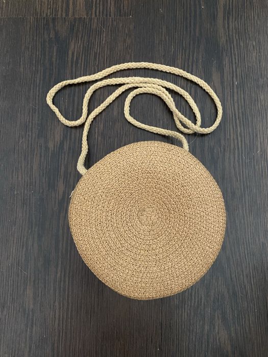 Клатч плетена сумка