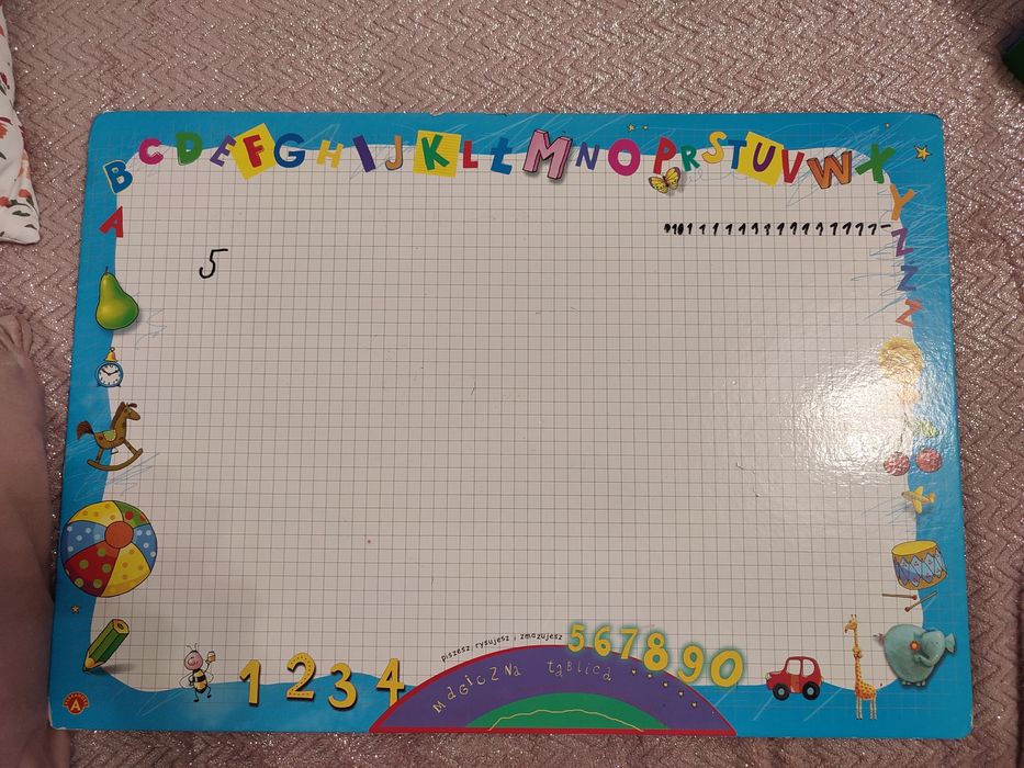Dwustronna magiczna tablica do pisania dla dzieci