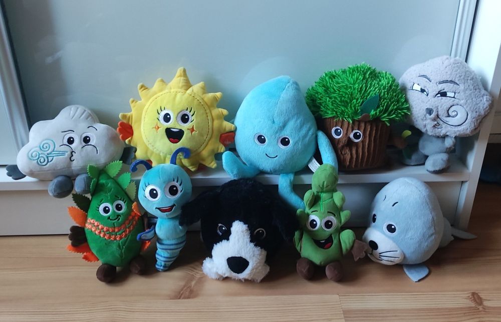 Maskotka chmurka Celinka Gang Fajniaków Fajniaki Biedronka