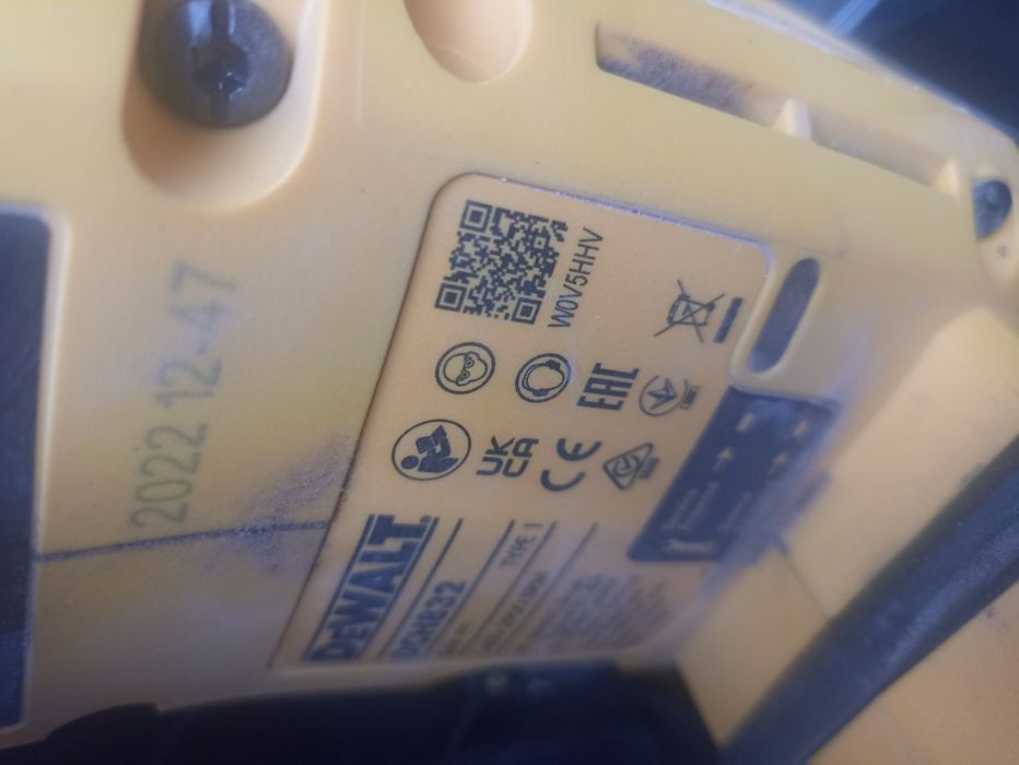 Młot wyburzeniowy SDS MAX 54V 10.5J DeWALT DCH832