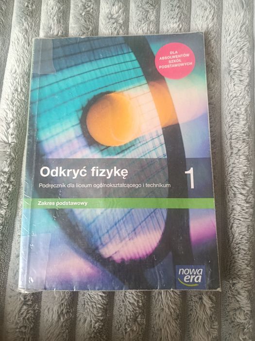 Sprzedam podręcznik do fizyki