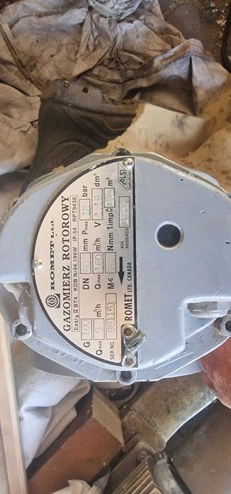 Gazomierz rotorowy romet ltd
