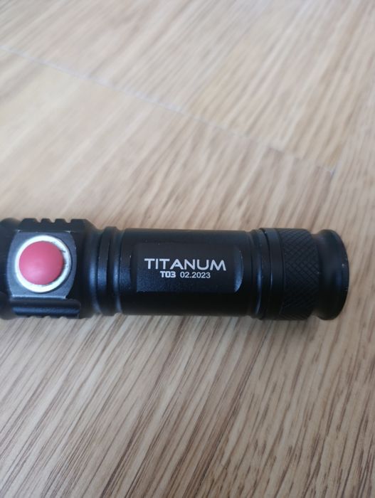 Фонарик edc titanium
