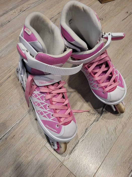 Łyżwy/Rolki regulowane dziewczęce TEMPISH Girl Duo rozmiar  37-40