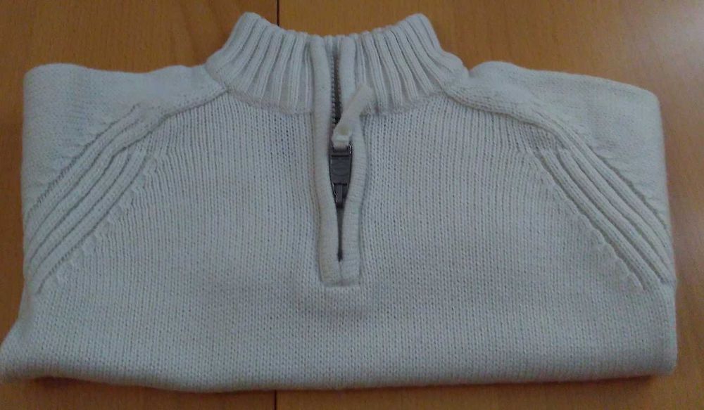 Sweter kremowy rozm 98 cm 2-3 lata