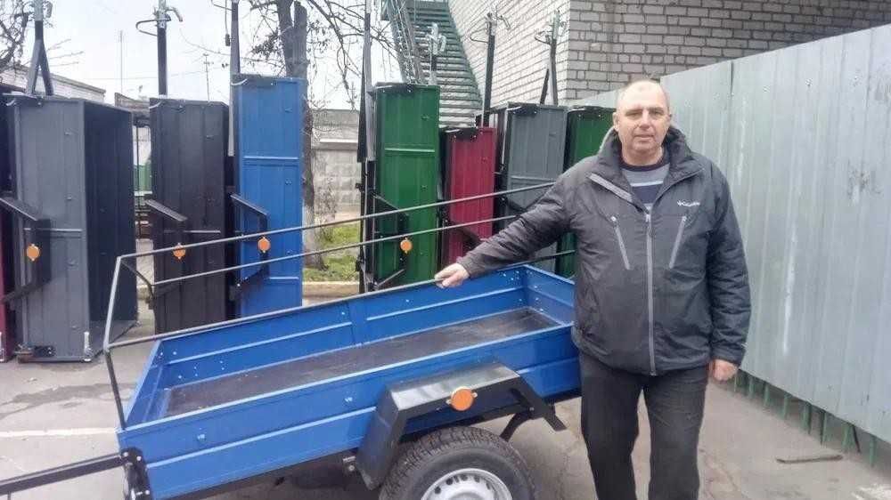 АВТО прицеп  причіп від завода виробника  2000/1300/450