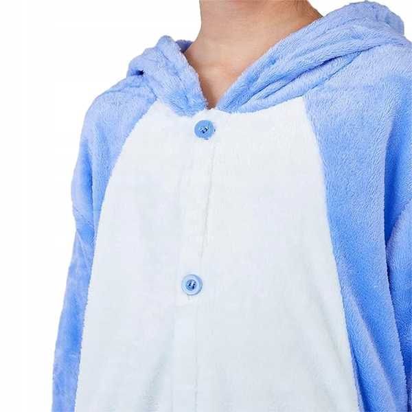 Strój Kigurumi piżama Stitch kostium na bal przebierańców rozm.116/122