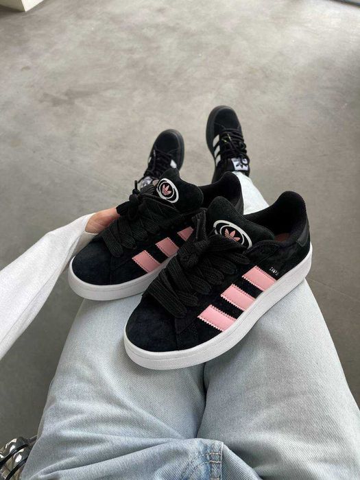 Adidas Campus 00S Black Rose (36-41) Кеды Женские Кампусы