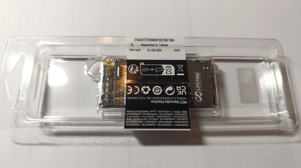 Нова оперативна пам'ять Kingston Fury Impact Sodimm DDR4-3200 8GB