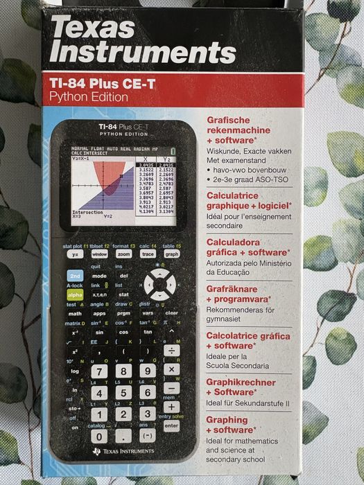 Kalkulator graficzny TI-84 PLUS CE-T Python FC dla IB