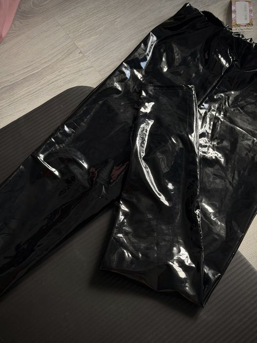 Легінси лосини лакові