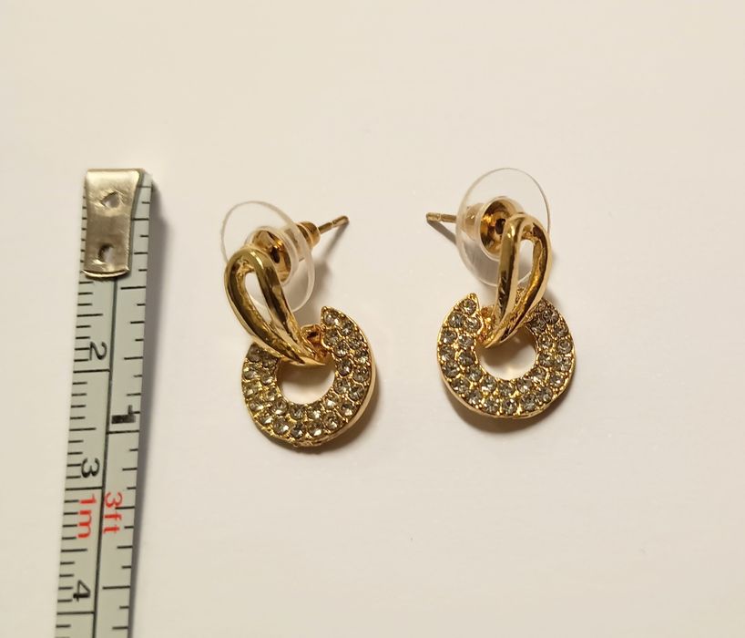 Brincos elegantes com zicórnias