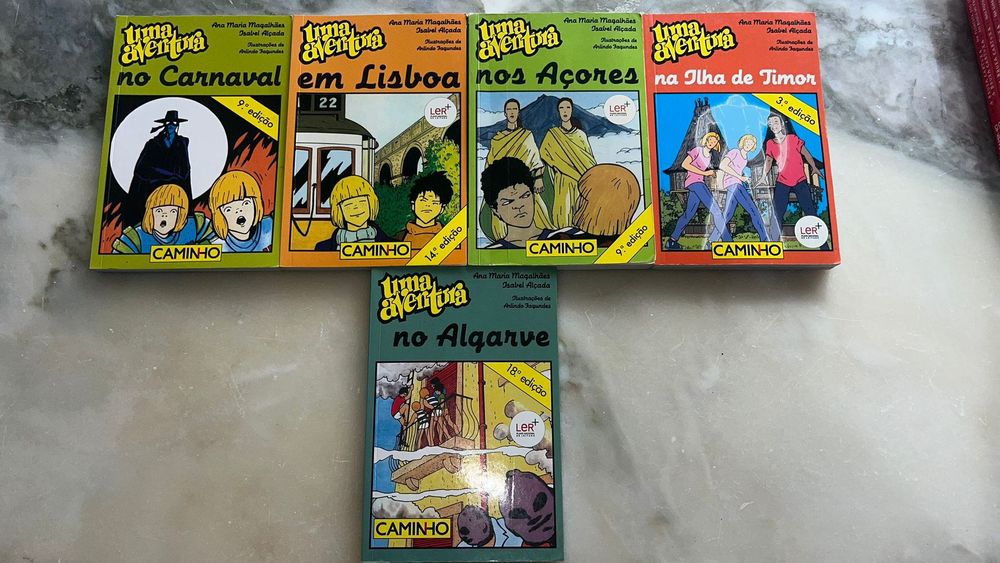 Livros “Uma Aventura“ 3€ cada