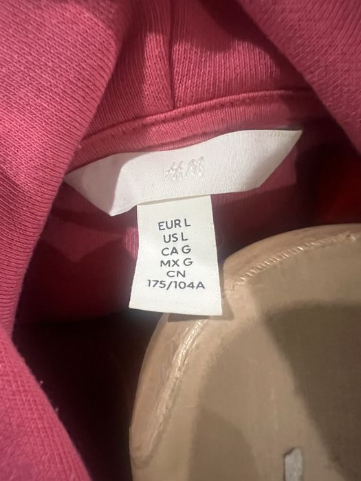 Худі рожеве в сердечко H&M