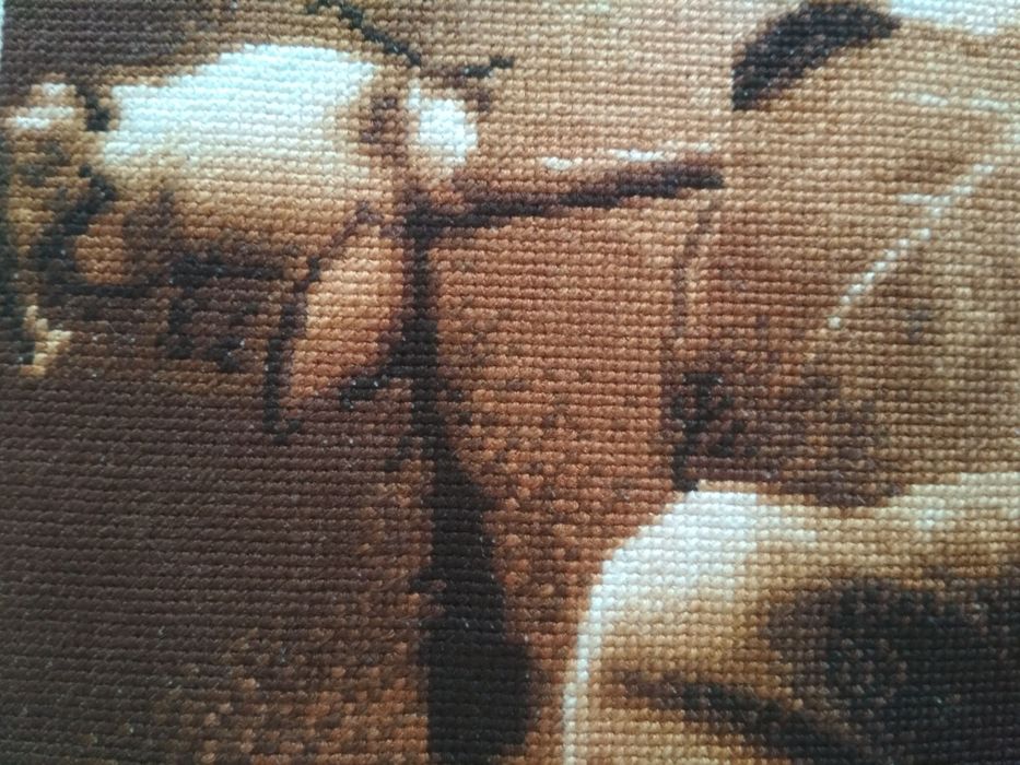 Вишита картина Хлопчик з трояндою