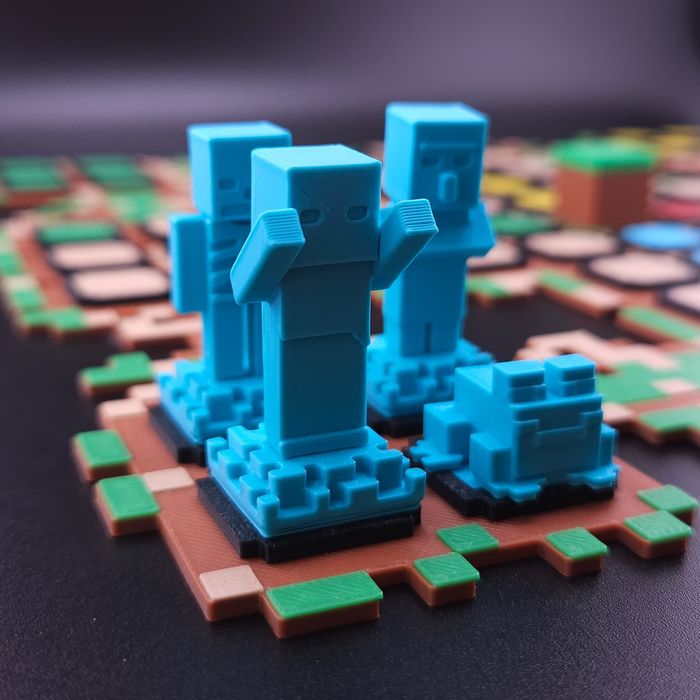 UNIKAT gra planszowa CHIŃCZYK Minecraft