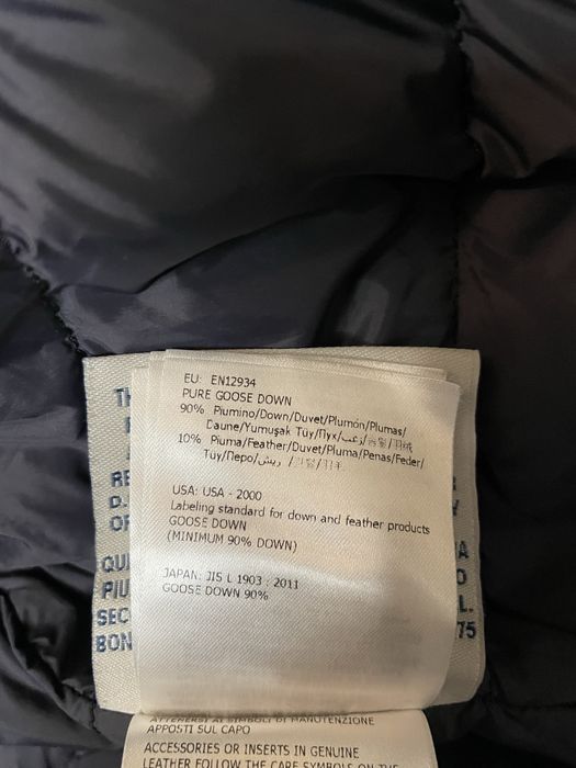 Moncler мужская шерстяная с кашемиром (пух/перо) куртка, оригинал