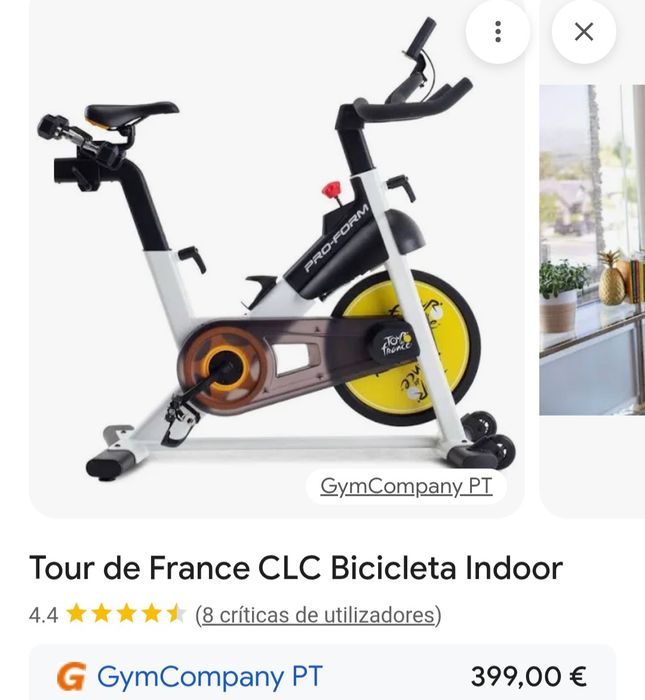 Bicicleta Indoor CLC  Tour France