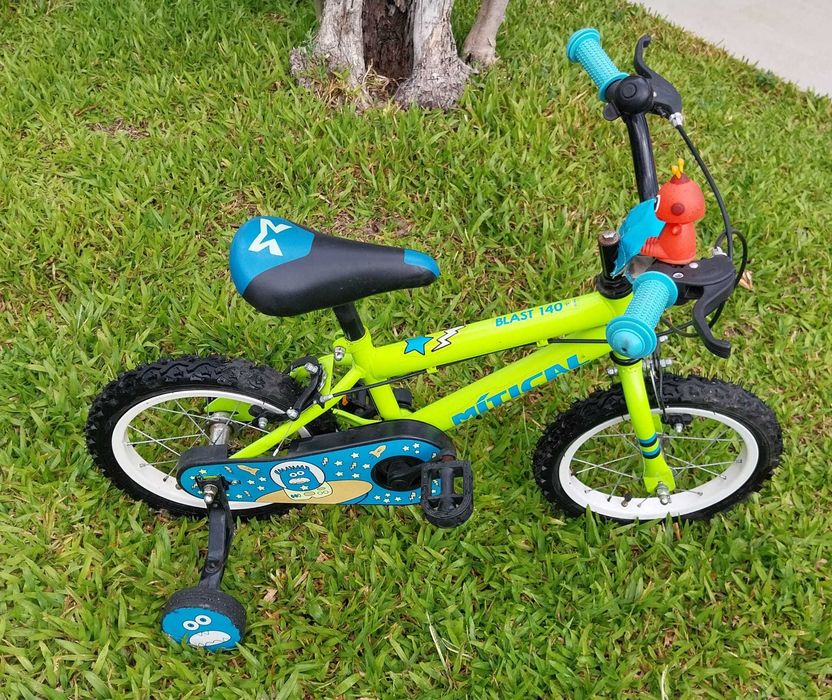 Bicicleta criança 3 a 6 anos, 16 polegadas
