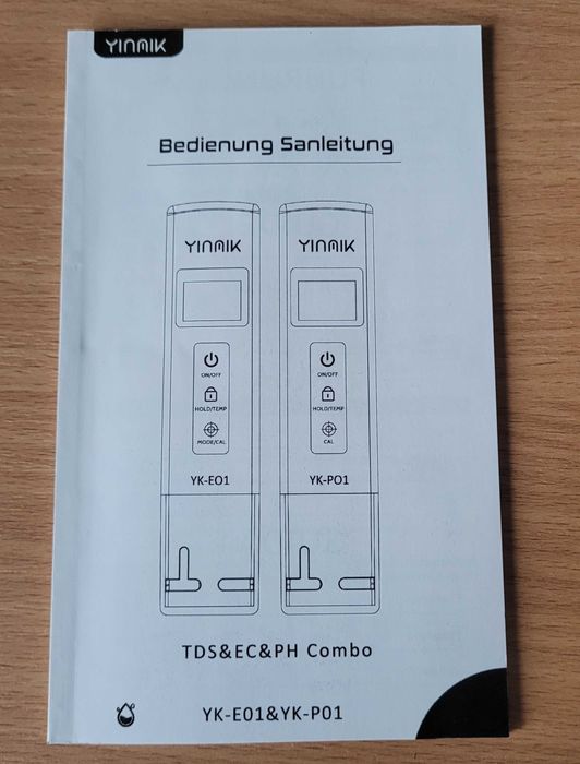 YINMIK miernik pH i cyfrowy tester TDS dokładny pomiar temperatury pH