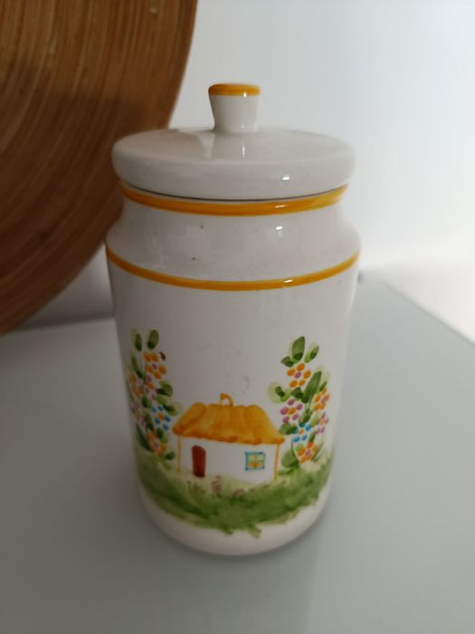 Pote decoração  branco
