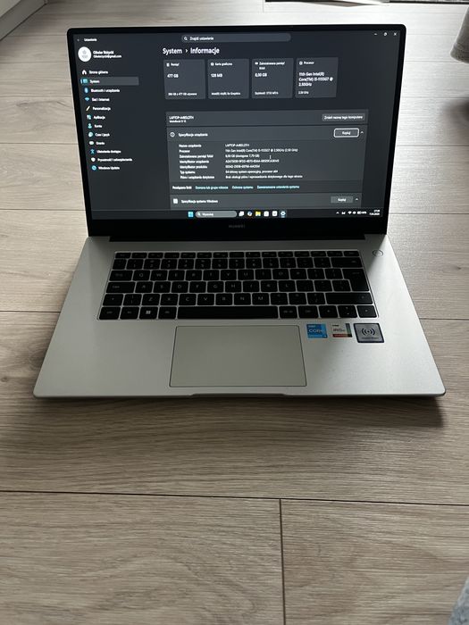 Huawei matebook d15 2022