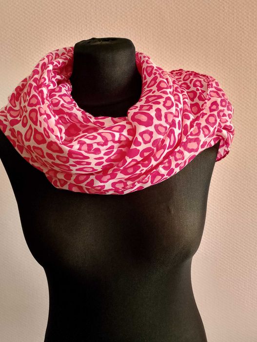 Szal - komin bawełniany, nowy