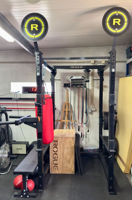 Equipamento CrossFit Rogue Barbell Bumpers Cage