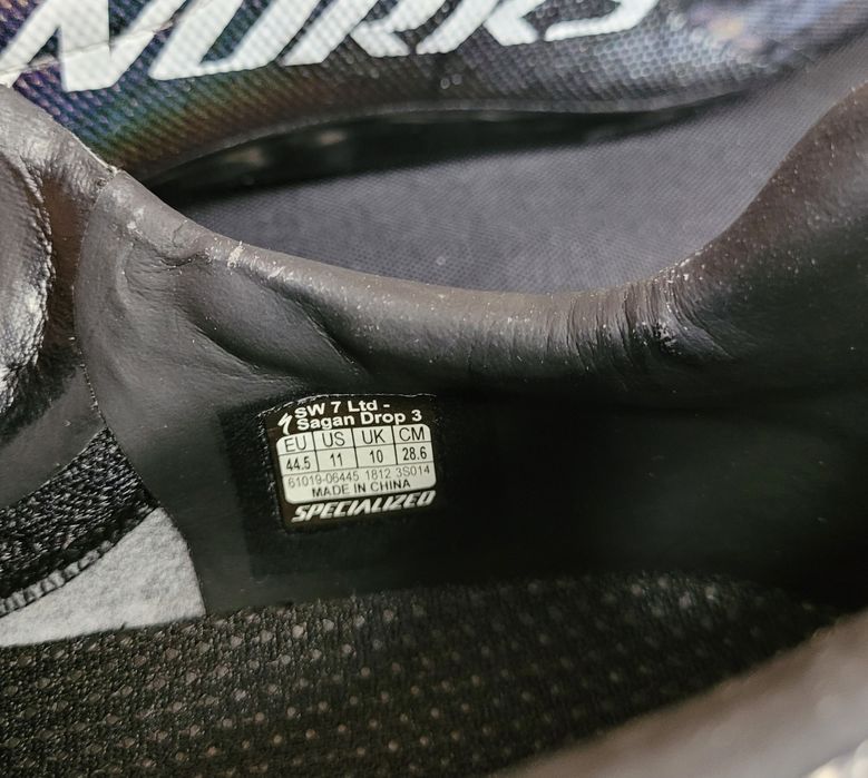 Buty Specialized S-Works 7 Rd Sagan Drop 3 Edition 44.5 stan bardzo ładny.