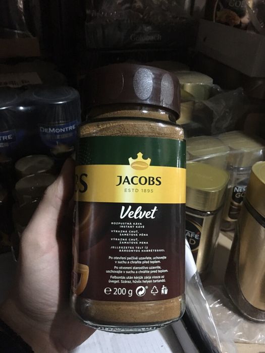 Растворимый кофе Jacobs Velvet / Якобс Вельвет / Jacobs Velvet
