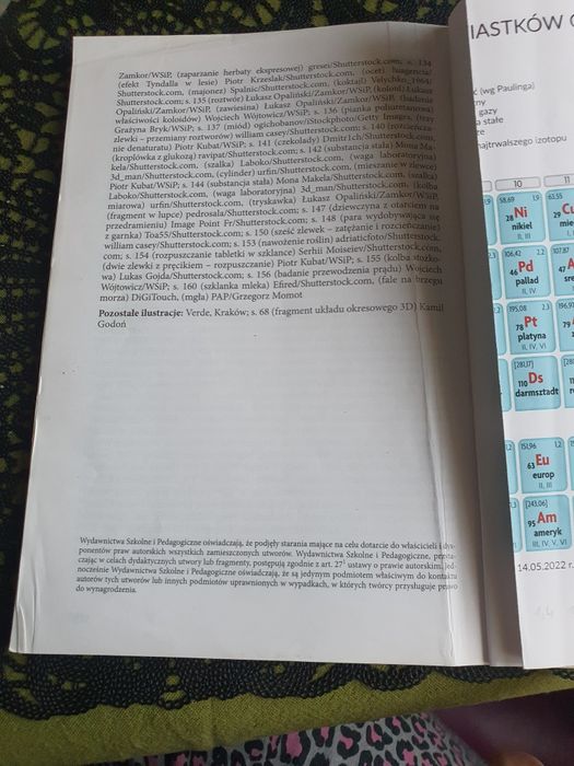 Chemia 1 liceum technikum