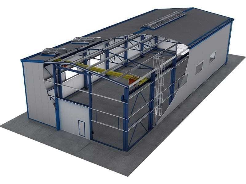 Ангар. Складське приміщення. Будівництво ангарів. Цех.